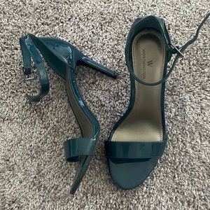 Worthington Dark Teal Heels